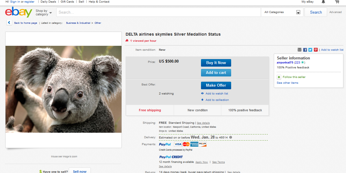 You know what’s really STUPID to do – sell your Delta Choice Benefits!