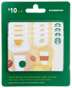 starbucks 4 pack