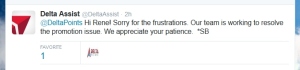 tweet from delta