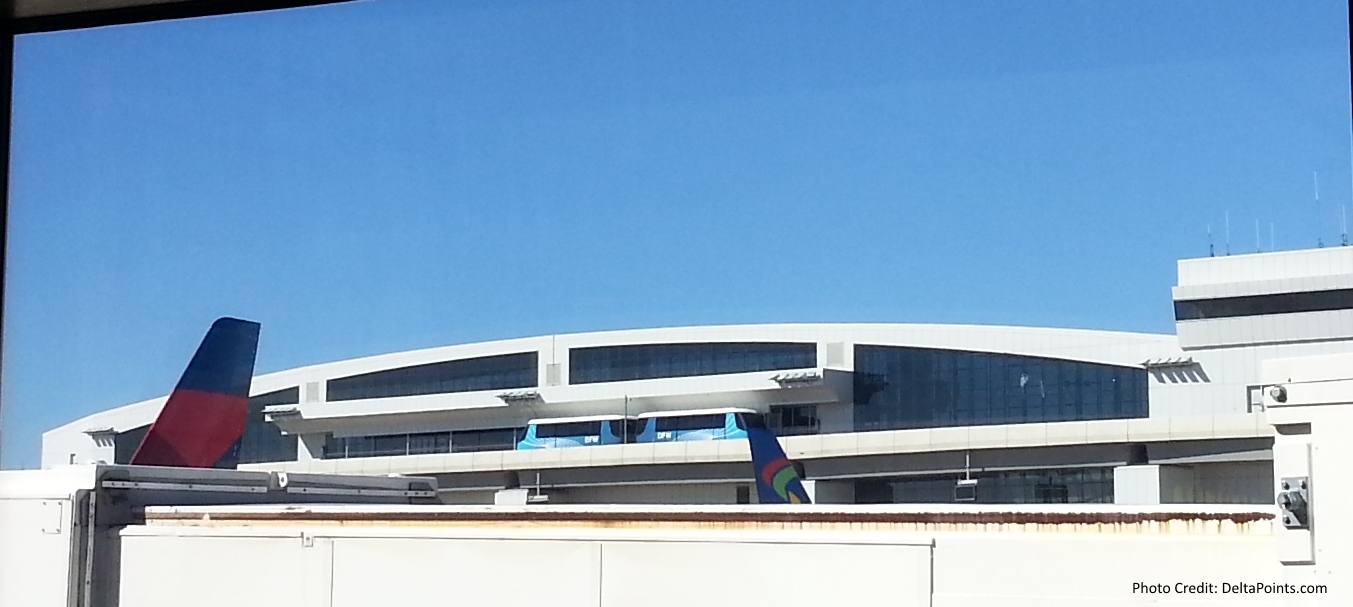 DFW Dallas / Fort Worth “E” Delta Skyclub – 2015 Delta Mileage Run