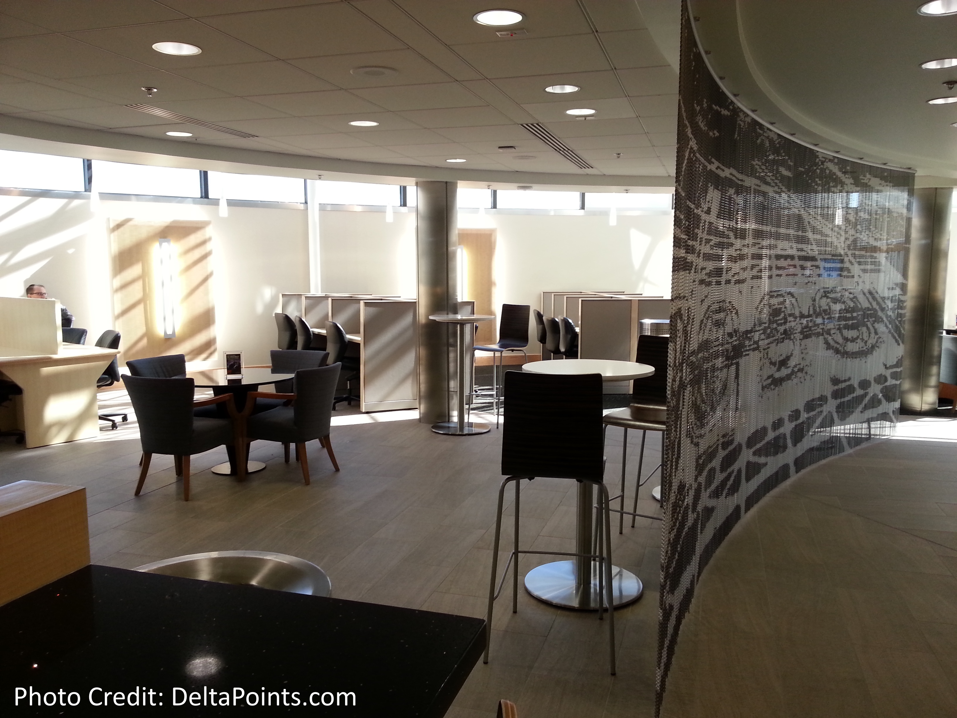 DFW Dallas / Fort Worth “E” Delta Skyclub – 2015 Delta Mileage Run