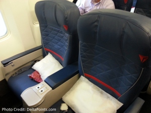 Delta 767-300 domestic 1st class seat 2 Delta points blog