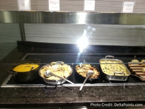 The American Express Centurion lounge AMEX LAS Las Vegas airport delta points blog 11