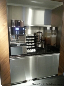 The American Express Centurion lounge AMEX LAS Las Vegas airport delta points blog 12