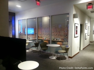 The American Express Centurion lounge AMEX LAS Las Vegas airport delta points blog 5