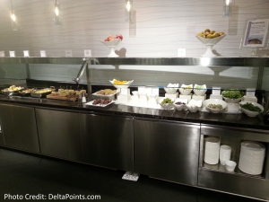 The American Express Centurion lounge AMEX LAS Las Vegas airport delta points blog 8