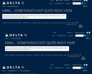 error on delta-com
