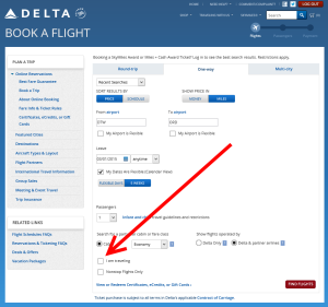 i am traveling not checked one