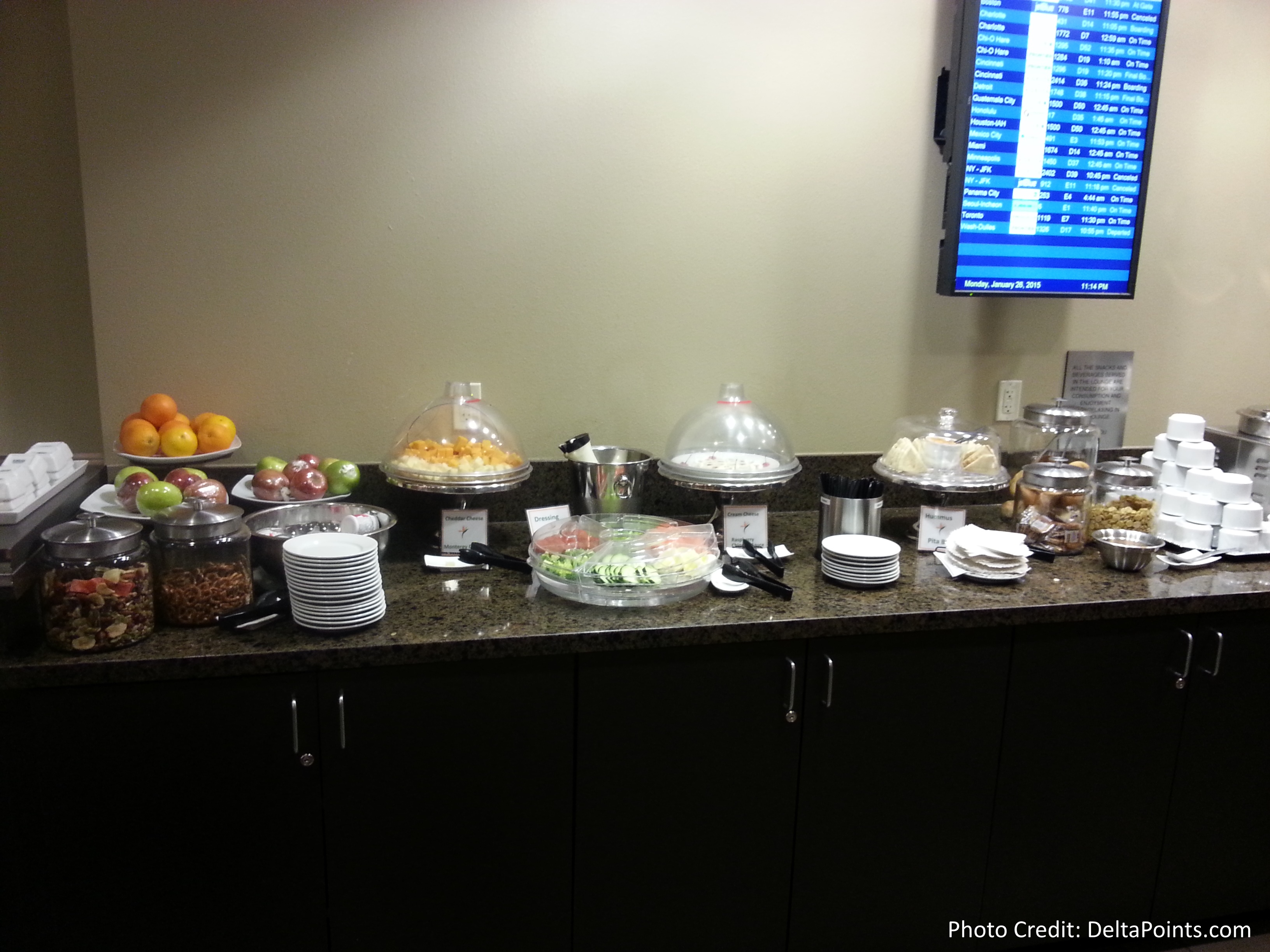 The CLUB at LAS (big and small) – 2015 Delta Mileage Run