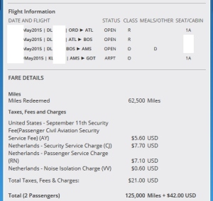my one way low level award to sweden may