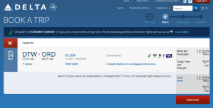 not me 12500 points delta-com