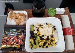 southwest chicken salad delta air lines regional jet 1st class delta points  blog