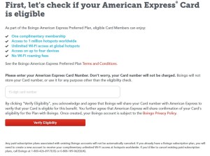 amex boingo service free platinum holders 2
