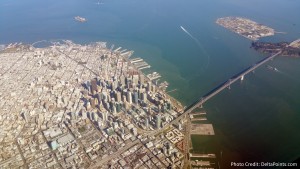 climbing out of OAK CA delta points blog