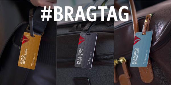 a collage of luggage tags