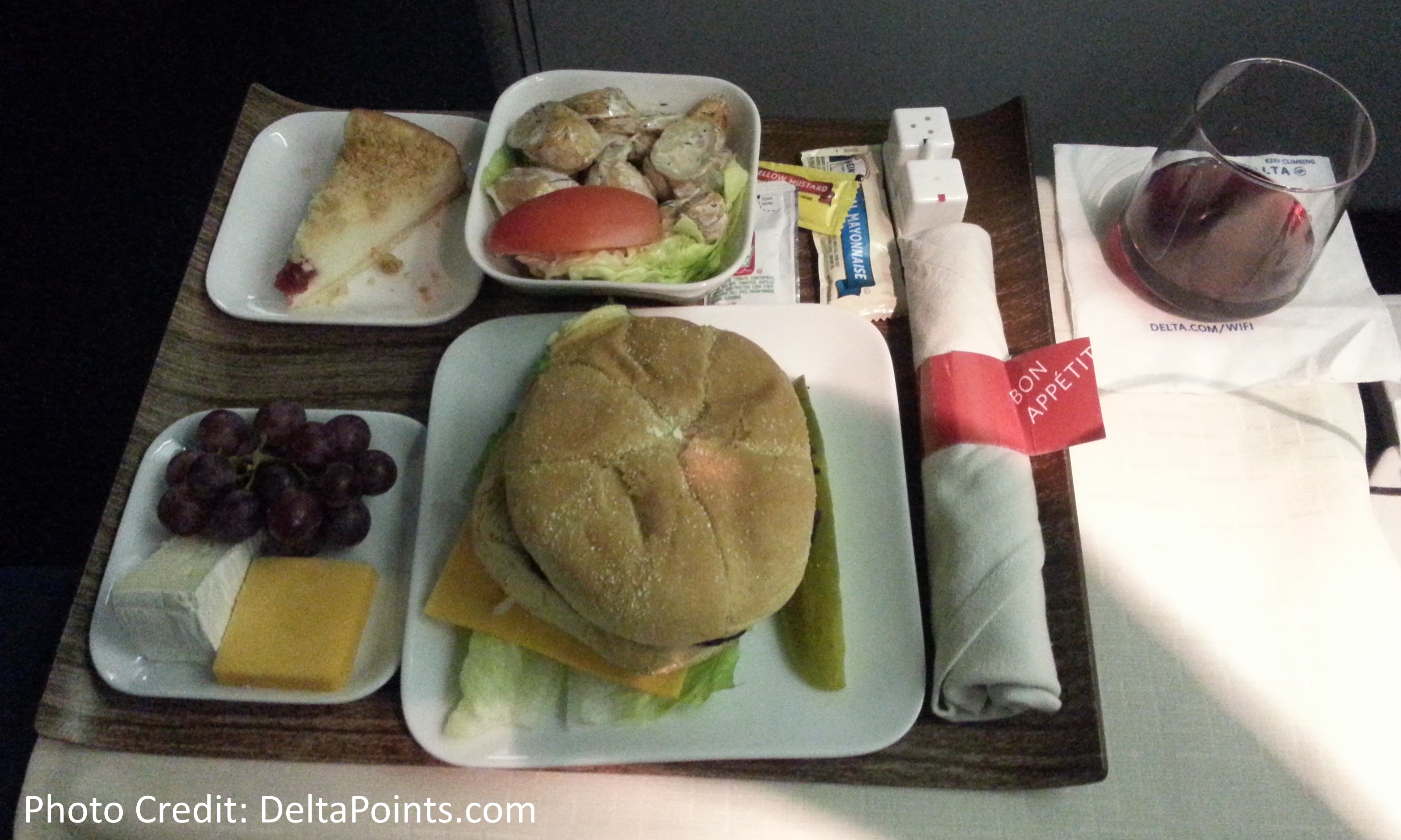 Yeah, Delta “airline” food really is very good! Truly (you should try it).