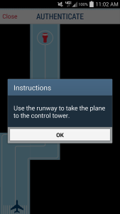 fly the jet to launch the gogo text app