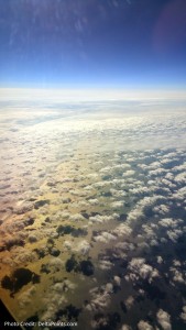 ice water clouds land lake MI on way to dtw from msp