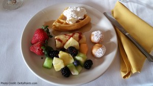 start of my brunch Tippecanoe Place South Bend Indiana delta points blog