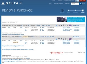 yyz to hnl delta-com