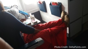 FA in 1A on ORD to ATL flight