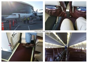 alaska horizon air Q400 prop jet