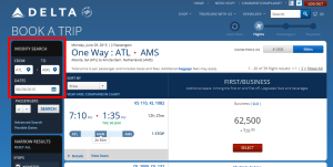 atl to ams at level 1 award delta-com