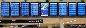 flight board at msp airport delta points blog