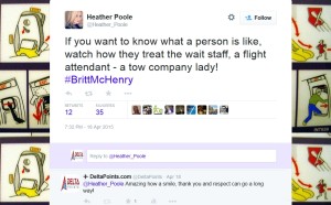 how you treat others