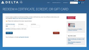 need for first and last name for bump voucher on Delta-com