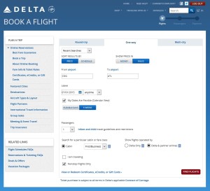 search from cdg to atl