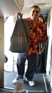 texas yankee carryon bag eat mileage run