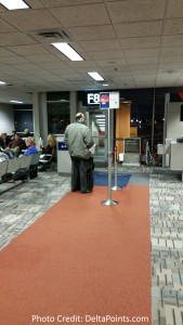 this guy really wanted to board 1st