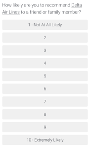 Delta Air Line Survey about SkyMiles May 2015 (3)