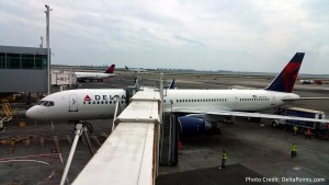 DeltaONE 757 jets in JFK Delta Points blog (2)