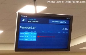 DeltaONE upgrade list sfo Delta Points blog