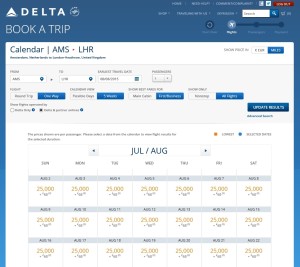 ams to lhr delta-com