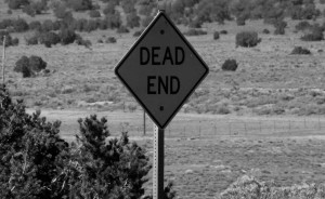 dead end
