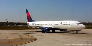 A Delta Air Lines 737.