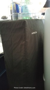 drink service from cart DeltaONE 757 Delta Points blog