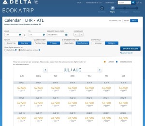 lhr to atl on delta-com