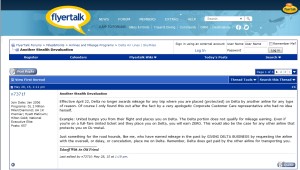 no miles for other airline rebooks