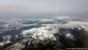 on the way to EAT from SEA on alaska Q400 delta points blog