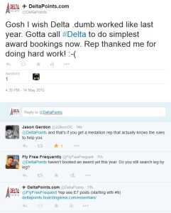 tweet reg delta award page