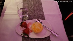 Virgin Atlantic Dining Upper Class Atlanta to Manchester Delta Points blog (4)