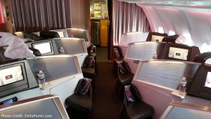 Virgin Atlantic Upper Class seats A330 Atlanta to Manchester England Delta Points blog (1)