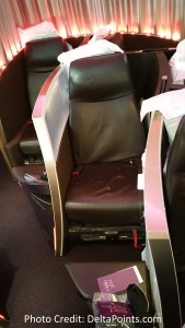Virgin Atlantic Upper Class seats A330 Atlanta to Manchester England Delta Points blog (4)