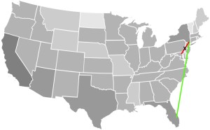 hidden city ticket for award flight mia to nyc to dca