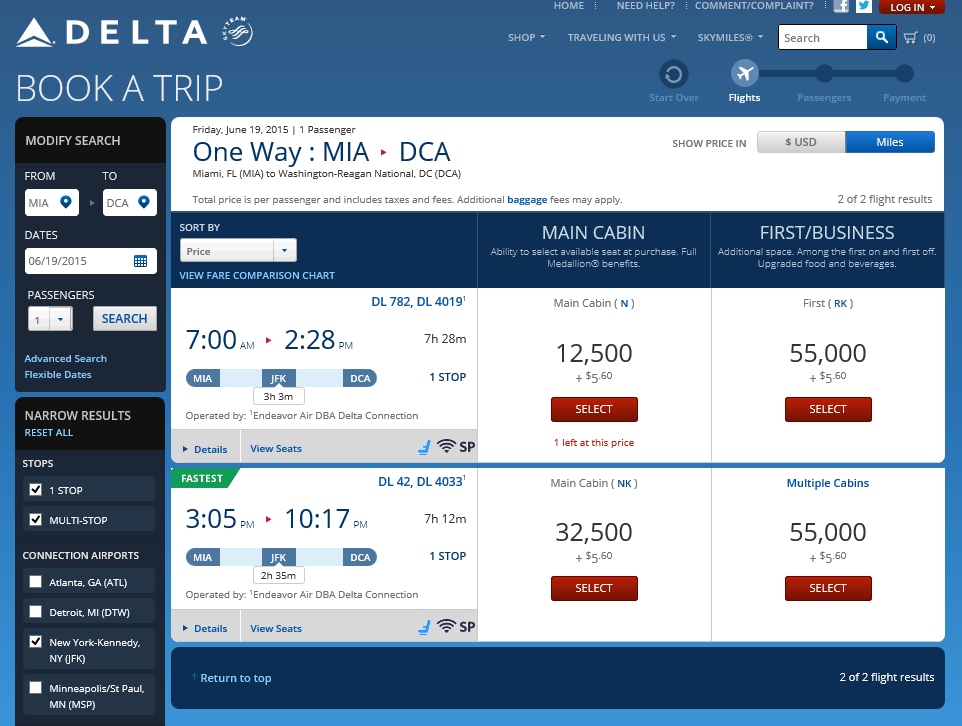 Can SkipLagged & hidden city ticketing help with Delta awards? YES (but