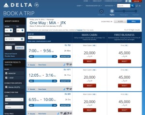 mia to jfk direct more skymiles